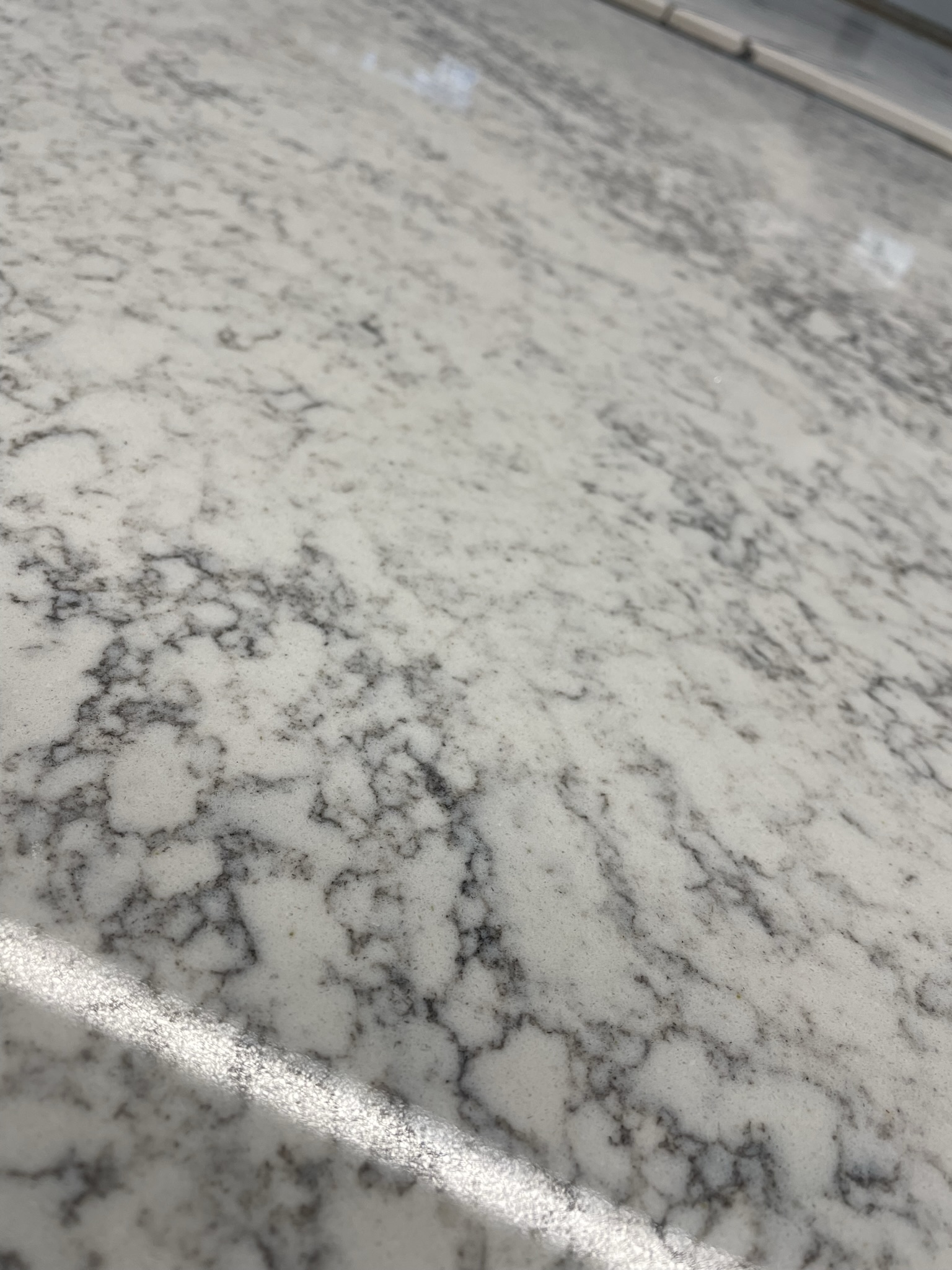 Laos Grey Quartz Top 20mm