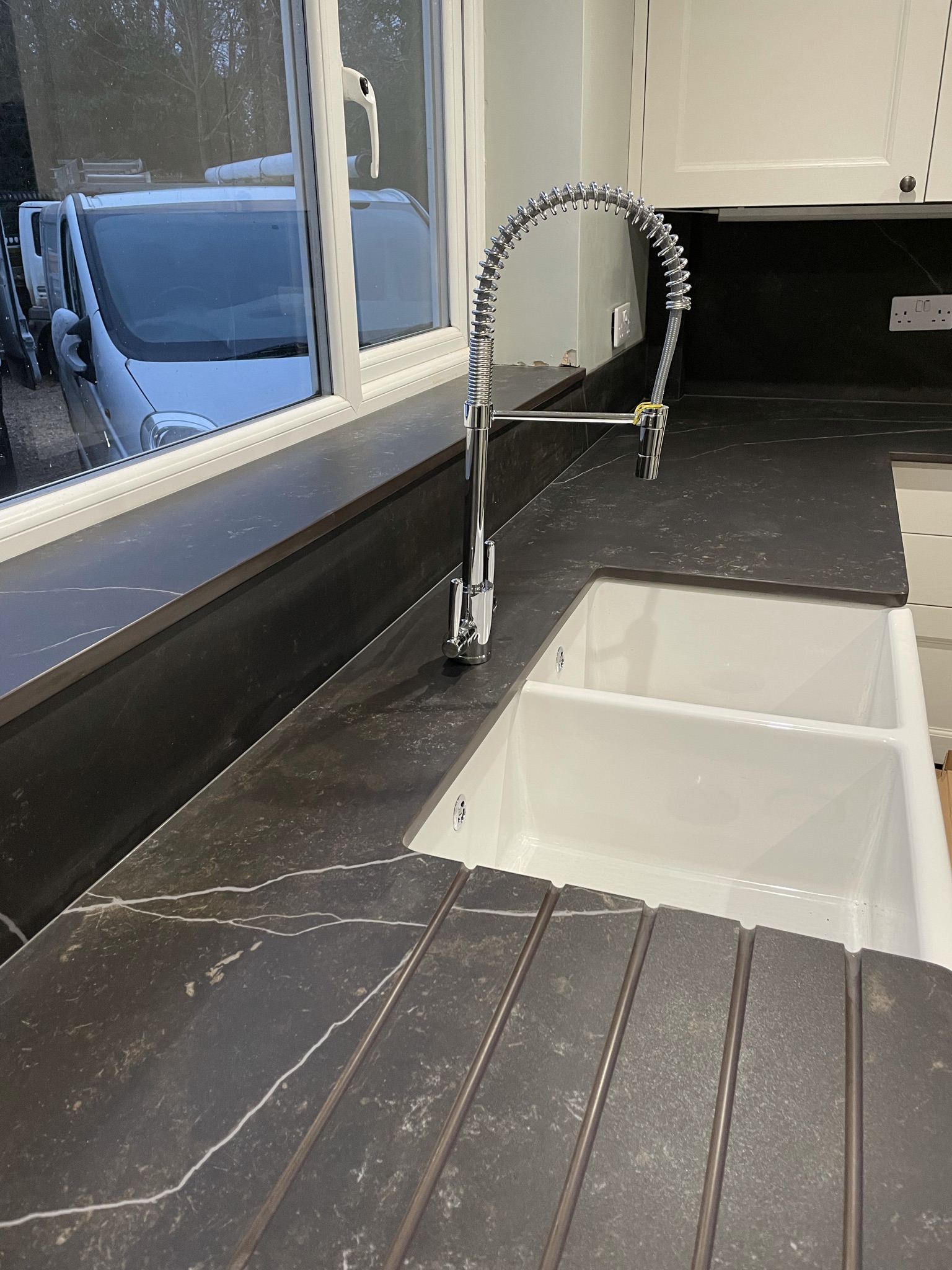 Kelya Worktop with Belfast sink matt