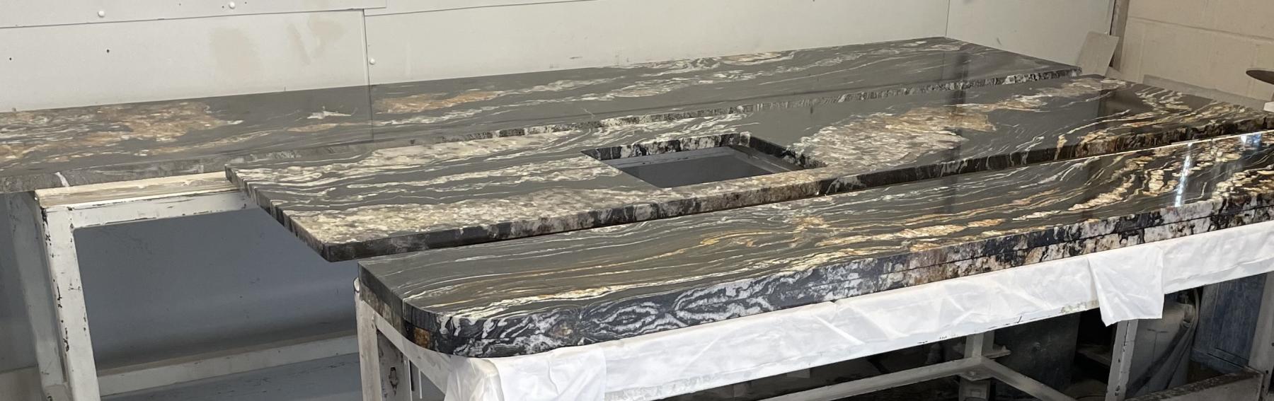 Magma Gold Worktop and Bar 
