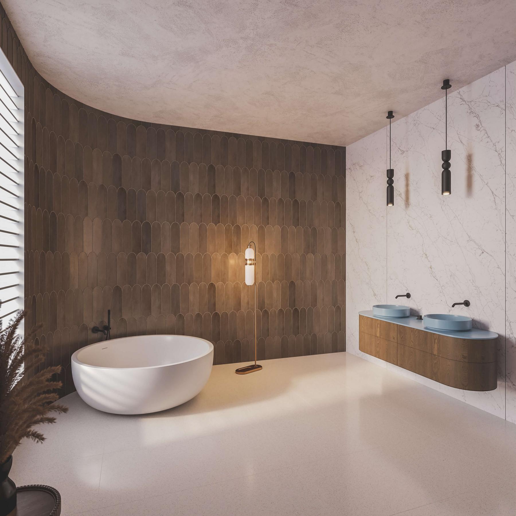 Calacatta Olympos Bathroom Cladding 