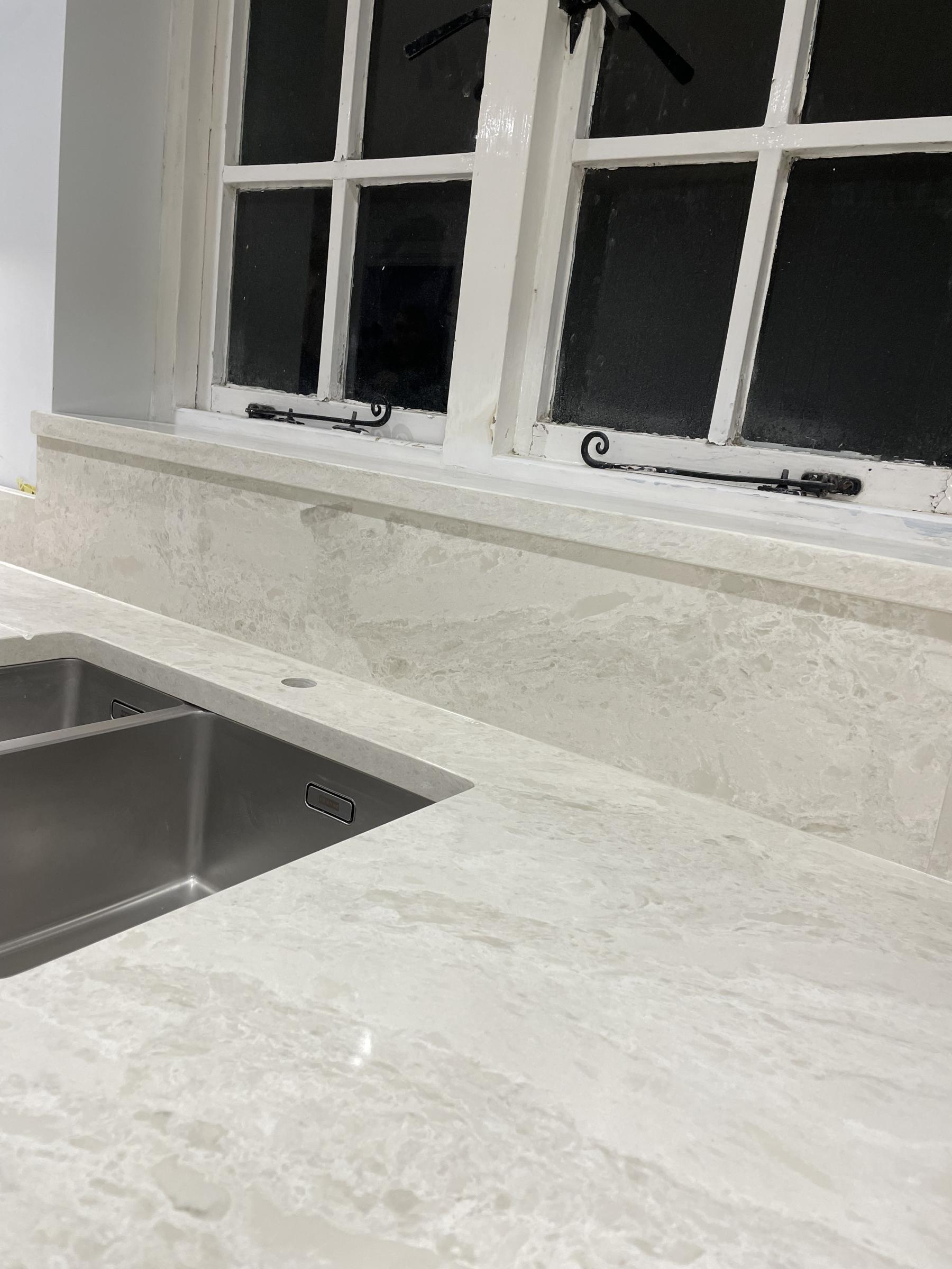Taj Mahal worktop with Window sill 
