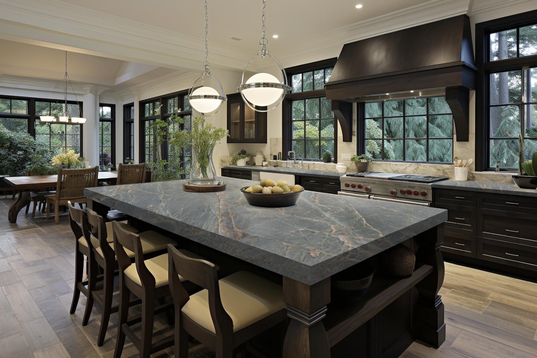 Valencia Island with mitred edges 