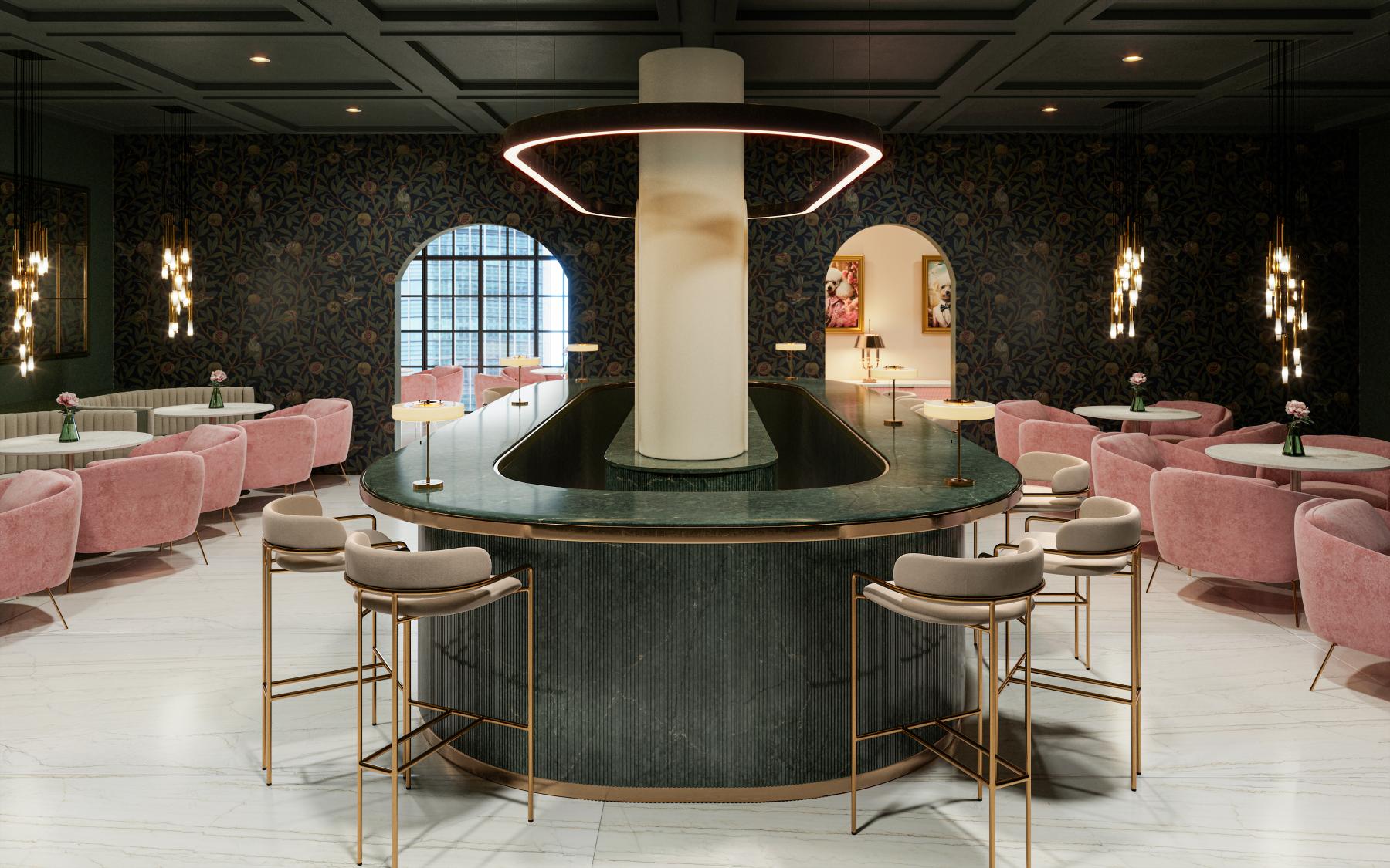 Jardin Emerald bar 
