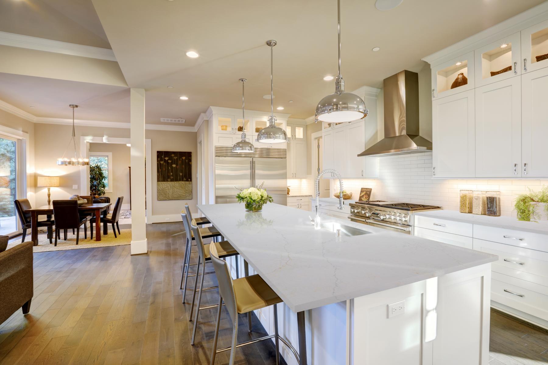 Denali kitchen Island polished