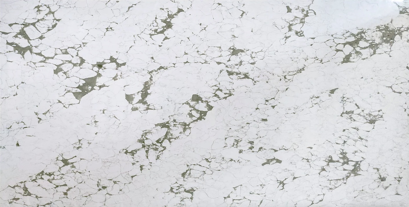 Arabescato Green slab polished