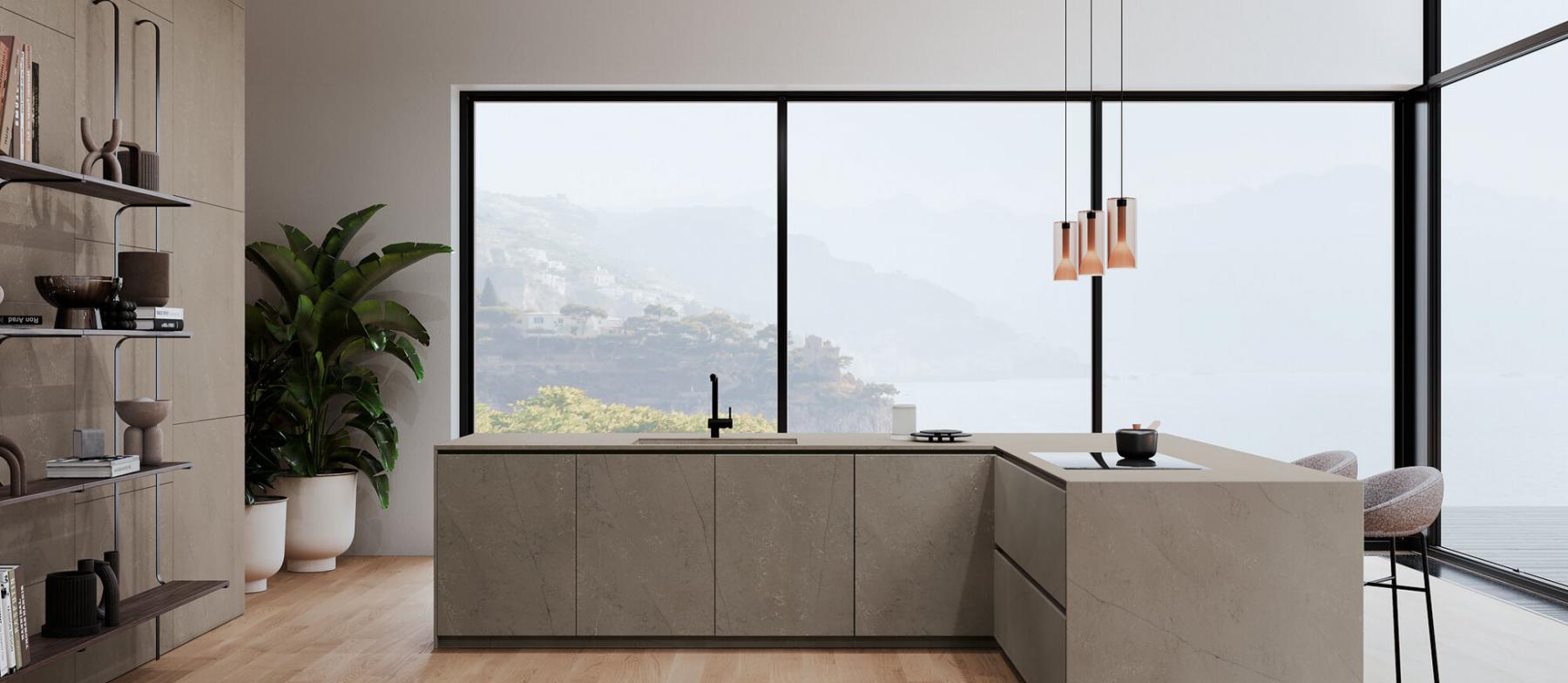 Mystic warktio and kitchen doors cladding polished and matt
