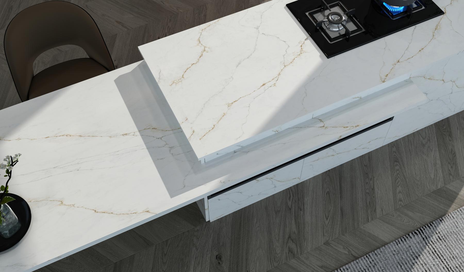 Arctic Gold island polished