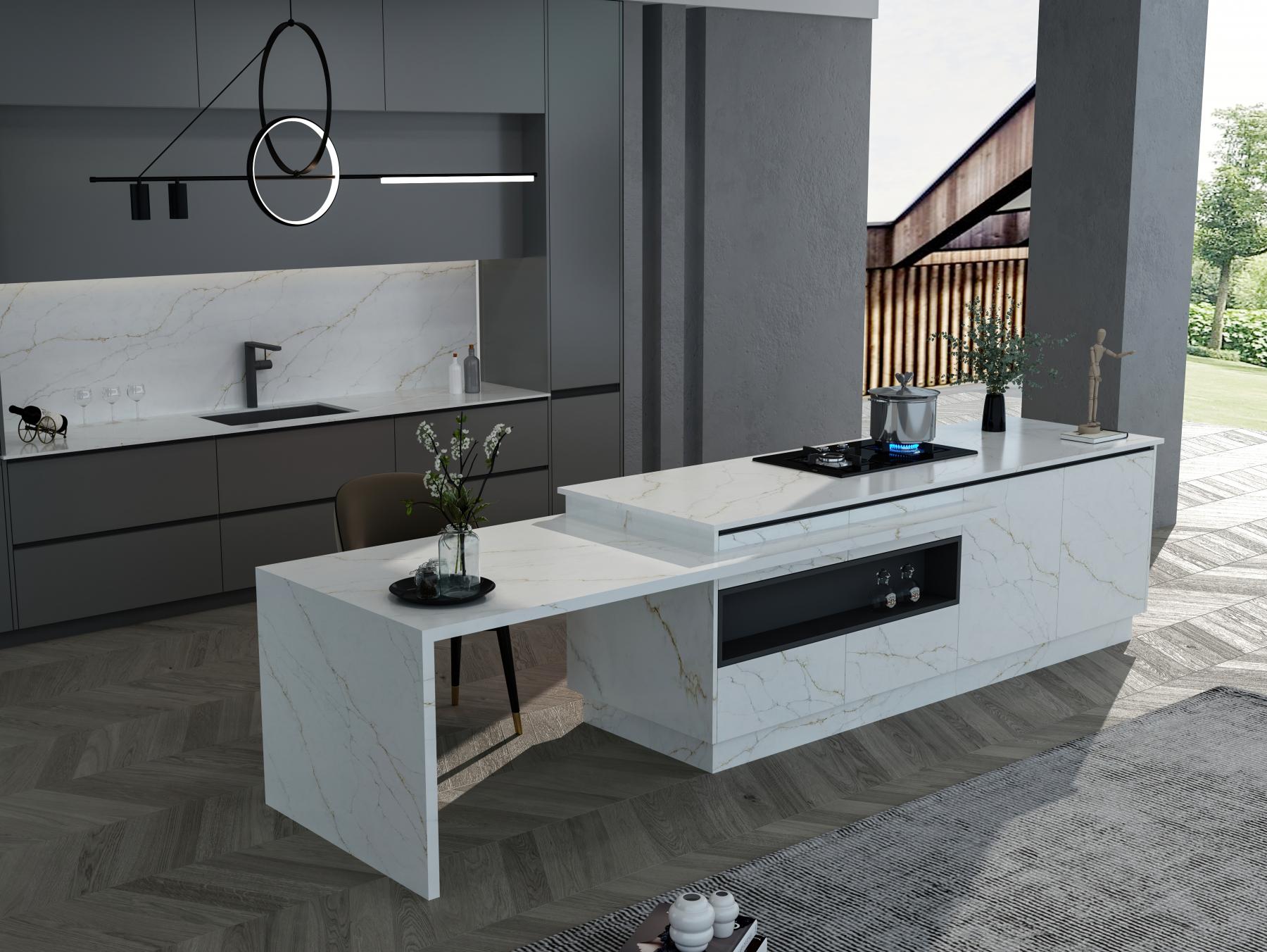 Arctic Gold island polished