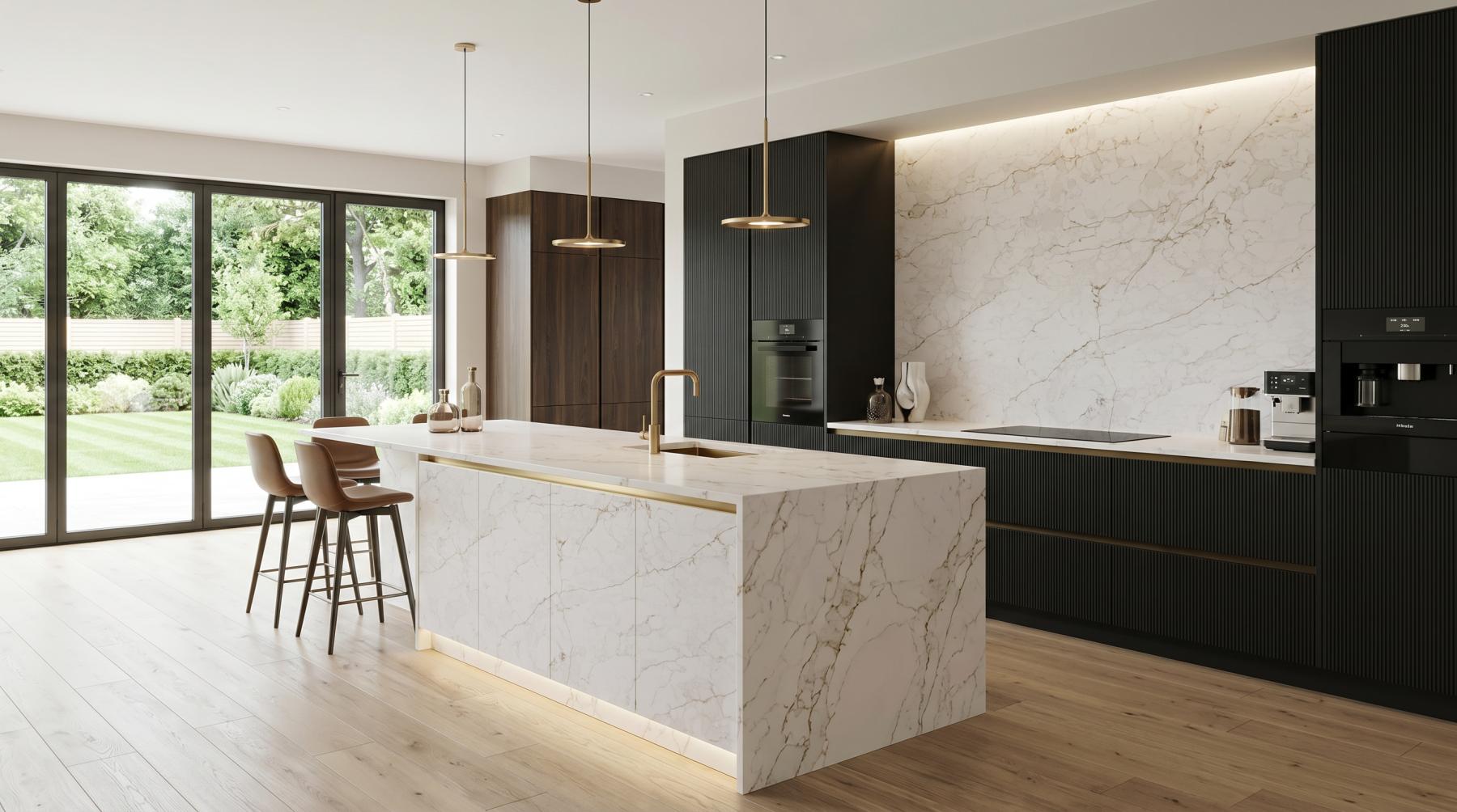 Arabescatto Gold Island polished