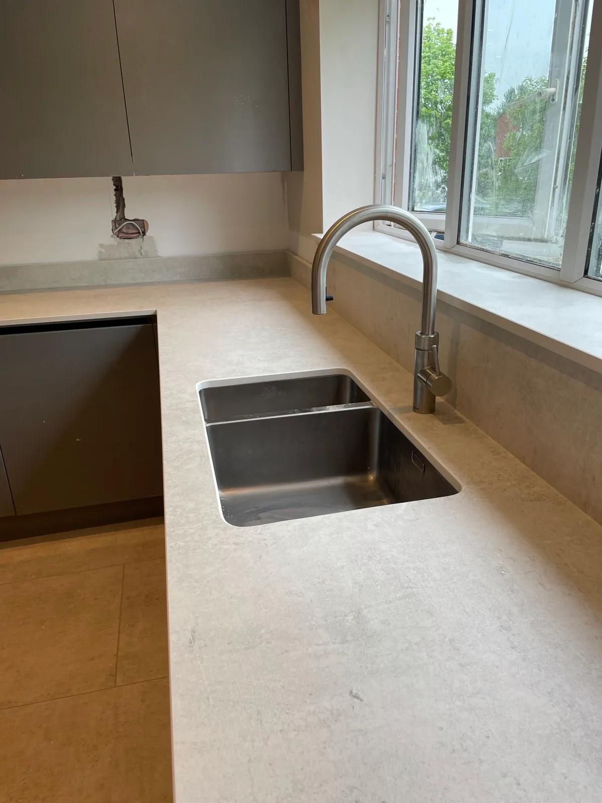 Dekton LUNAR  - Worktops and Islands Gallery -  Home Smart Systems