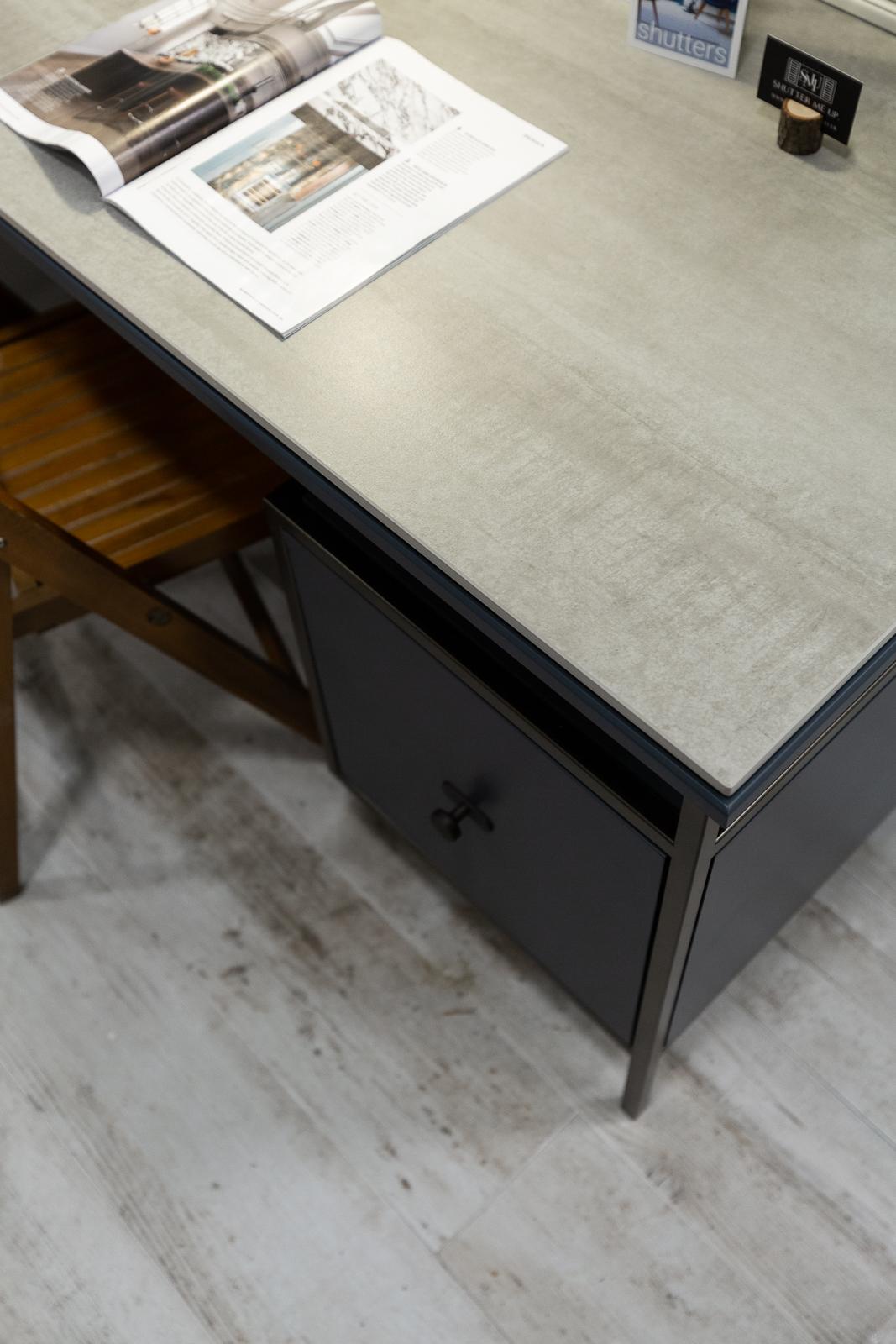 Steel Grey Techlam  - Worktops and Islands Gallery -  Home Smart Systems
