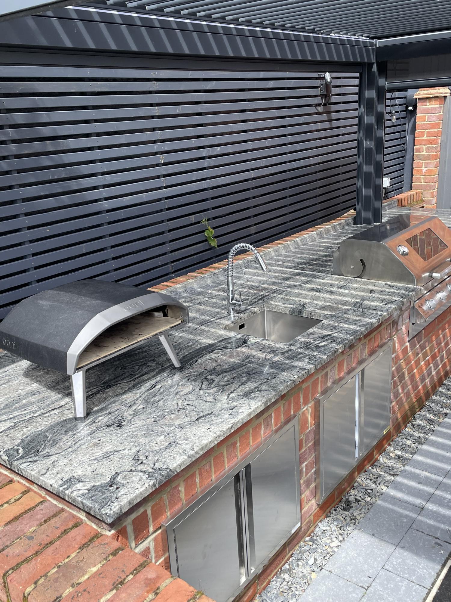 Kinawa granite Project: Hemel Hampsted  - Worktops and Islands Gallery -  Home Smart Systems