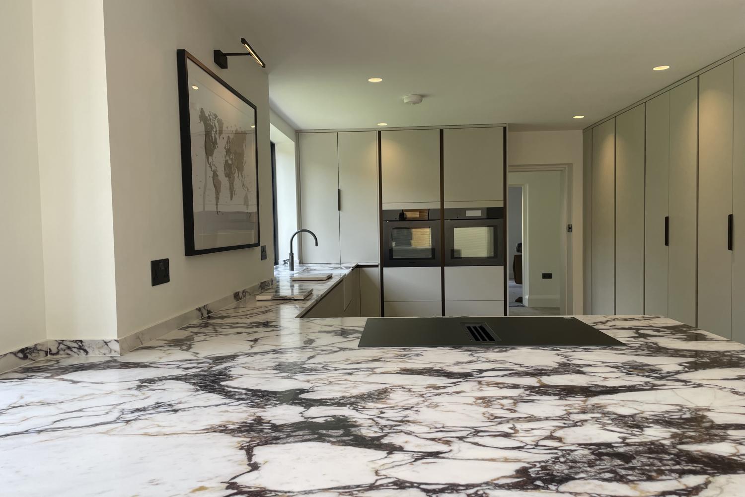 Viola Oro Project: Royston  - Kitchen Worktops and Islands -  Home Smart Systems