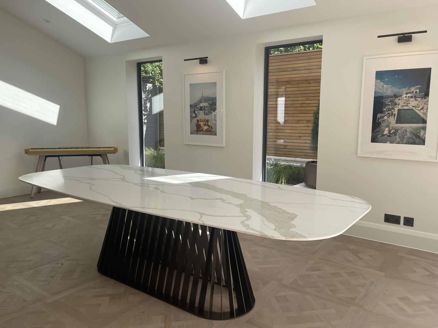 Torrano Gold table top Project: Royston  - Kitchen Worktops and Islands -  Home Smart Systems
