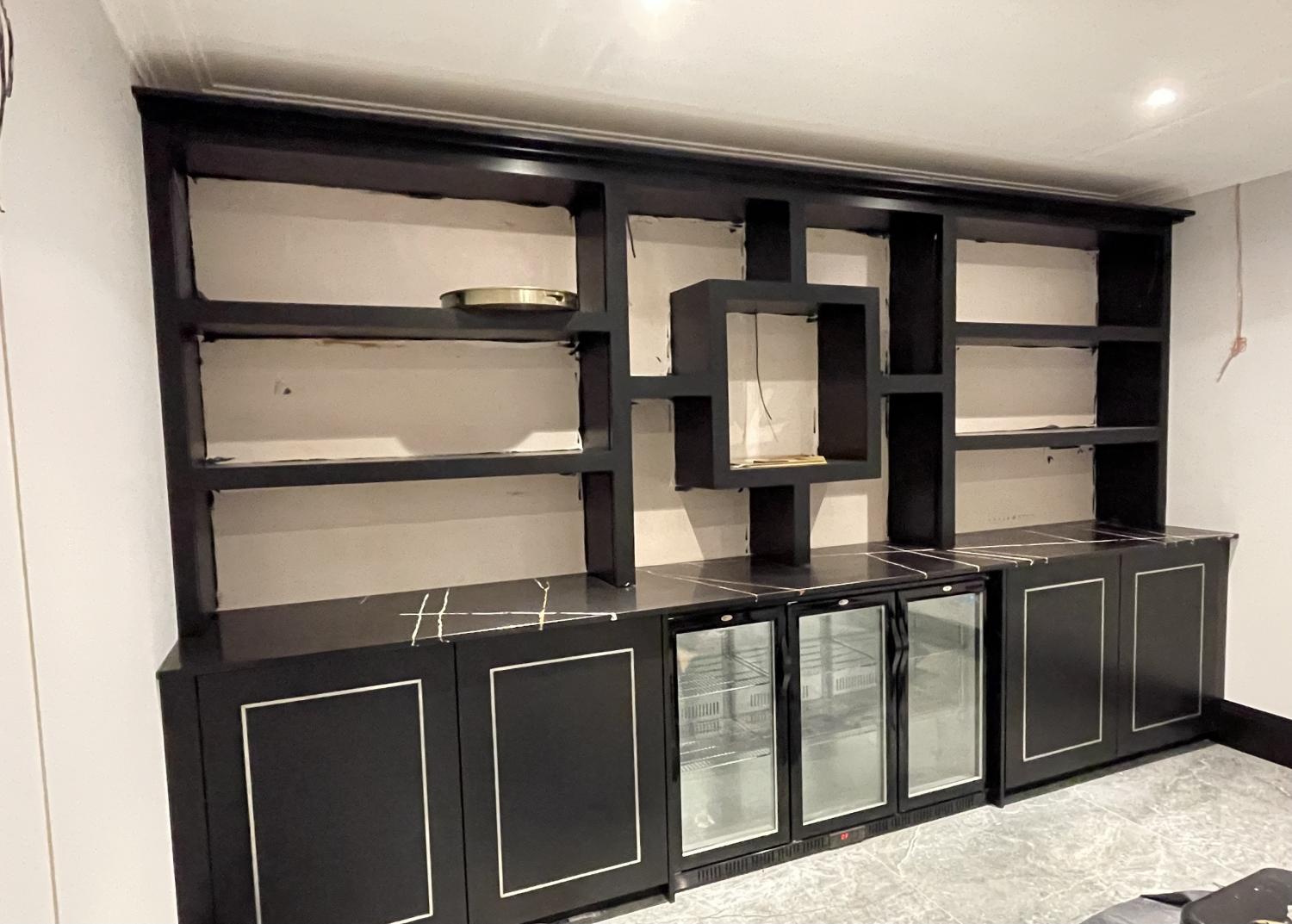 Bar Quartz Sahara Noir  - Outdoor kitchens, barbecues, bars -  Home Smart Systems