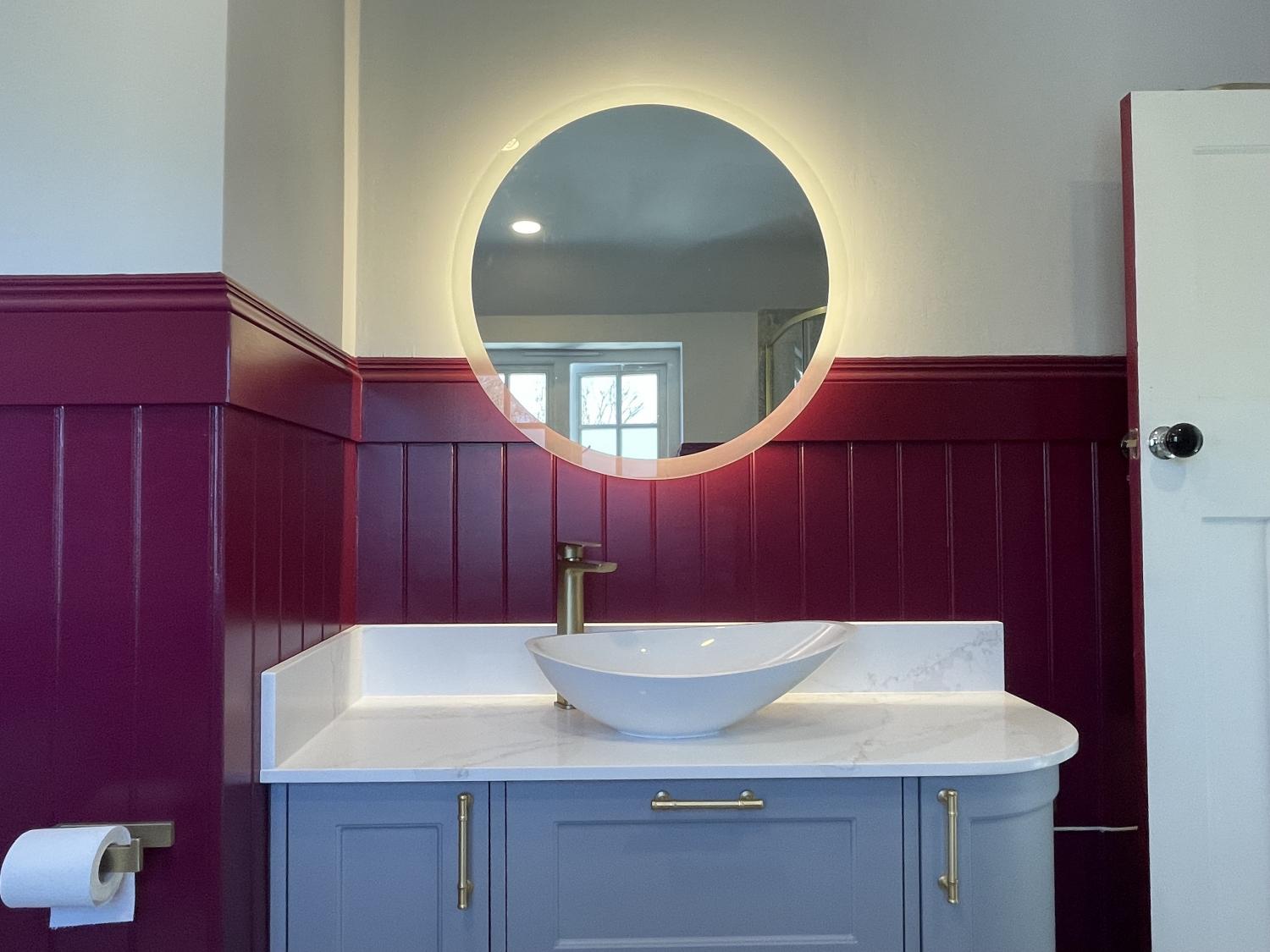 Calacatta Gold Project: Bygrave  - Bathroom tops -  Home Smart Systems